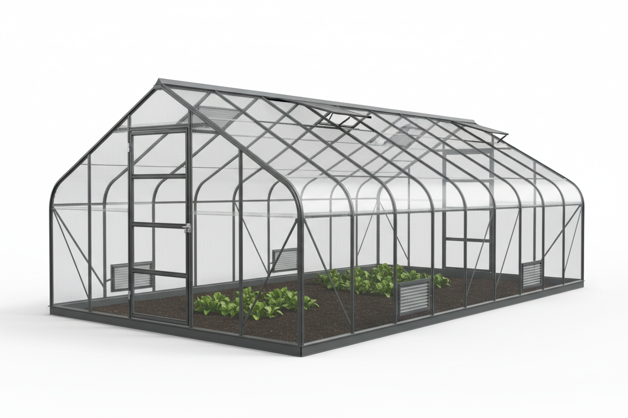 Steel Tunnel Greenhouses