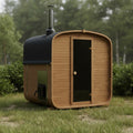 Cubeline Sauna 180 cm Wood-Burning Stove 2–4 Person