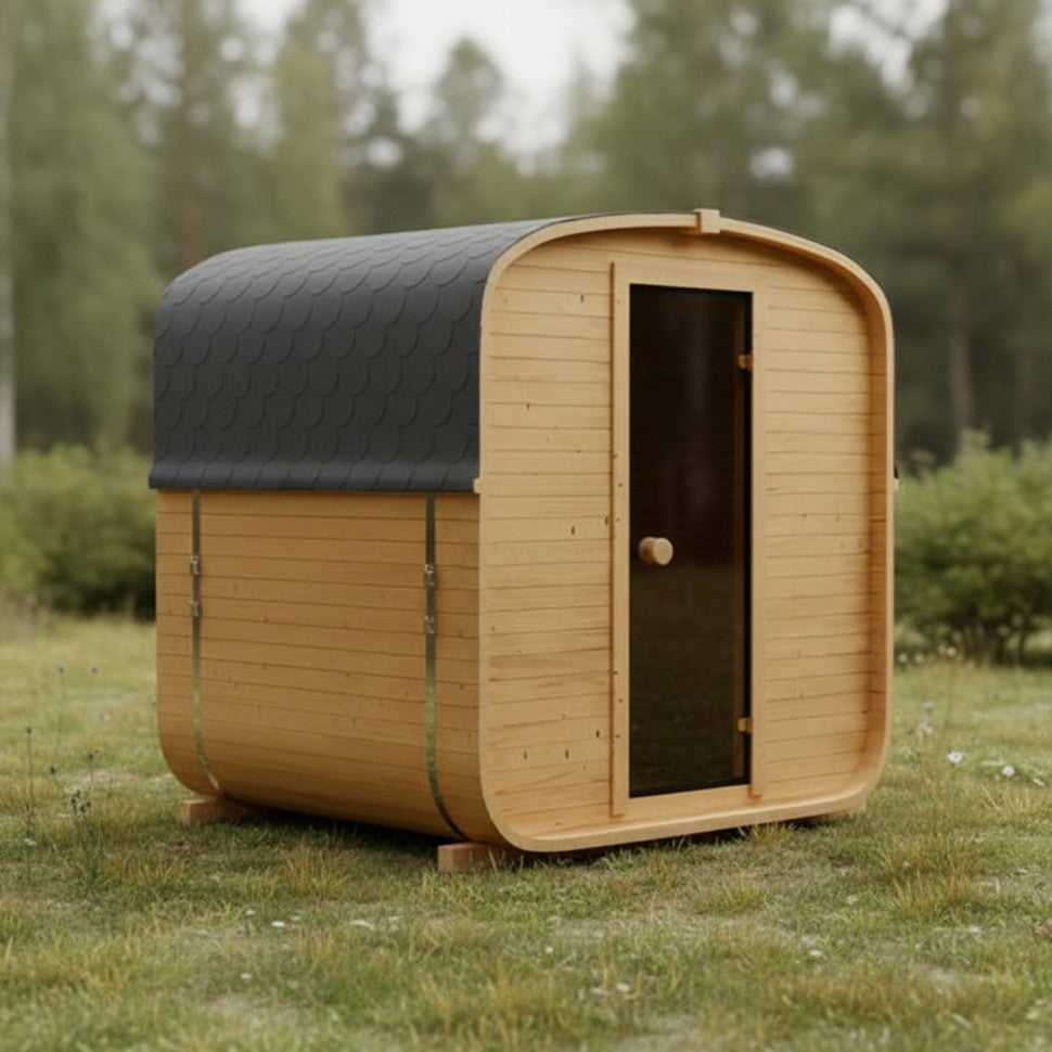 Cubeline Sauna 180 cm Electric Heater 2–4 Person