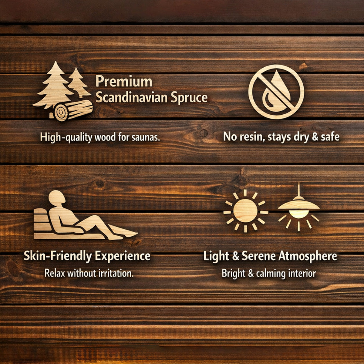 Roudline Barrel Sauna 240 cm Wood-Burning Stove 4–6 Person